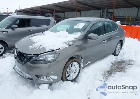 2016 Nissan Sentra Sv z USA, uszkodzony, nr VIN 3N1AB7AP9GY334923